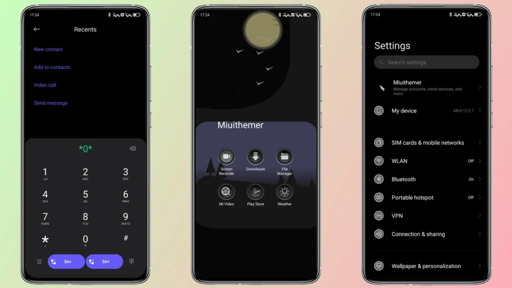 Night IZ V13 MIUI Theme