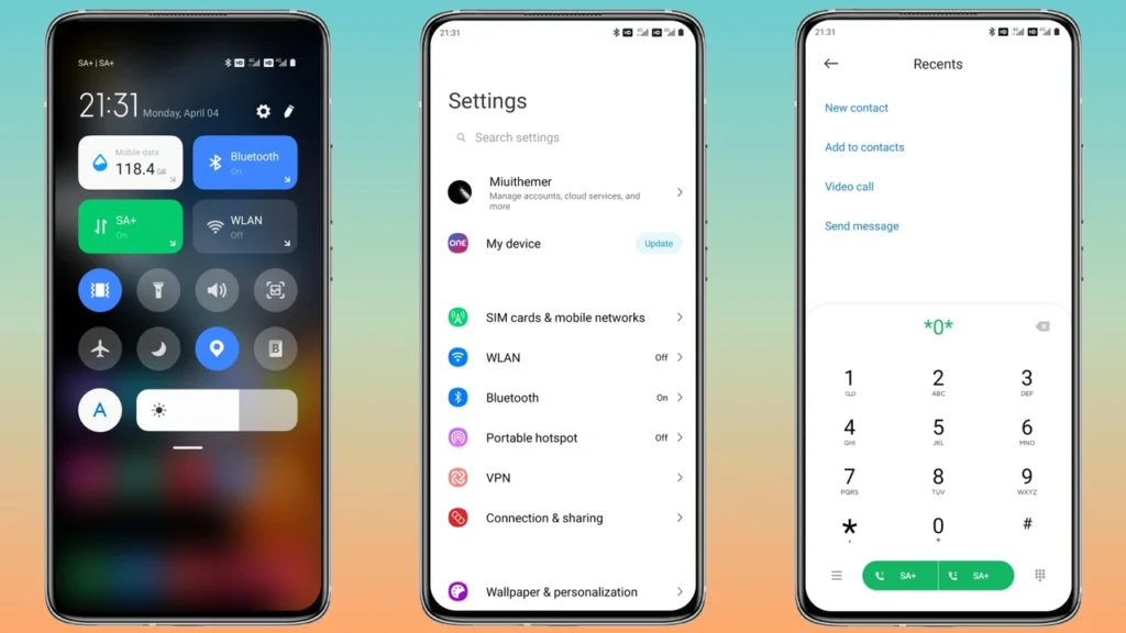 OneUI 4.0 Beta MIUI Theme