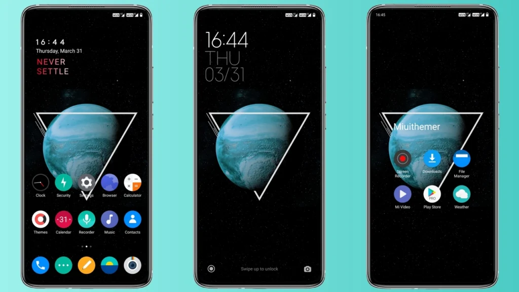 OxygenOS V12 MIUI Theme