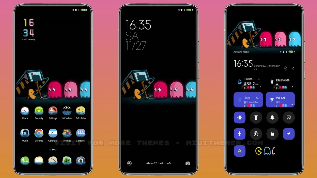 Pac-Man v12 MIUI Theme