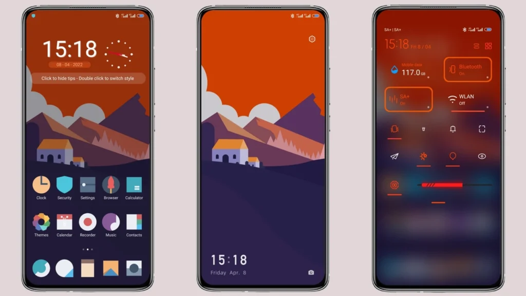 Paisaje IZ V13 MIUI Theme