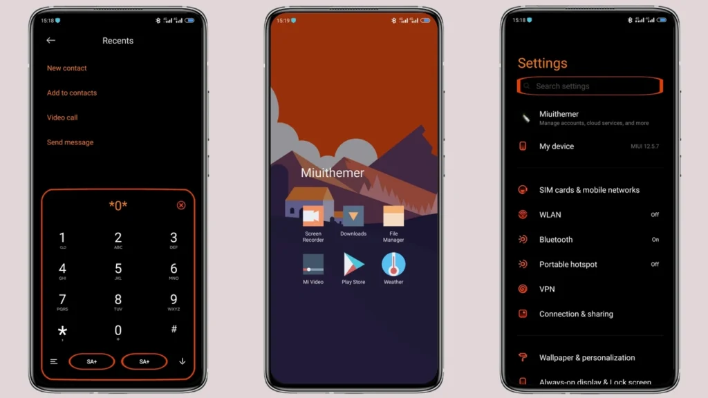 Paisaje IZ V13 MIUI Theme