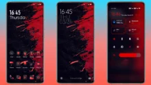 Red IZ V13 MIUI Theme