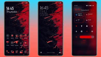 Red IZ V13 MIUI Theme