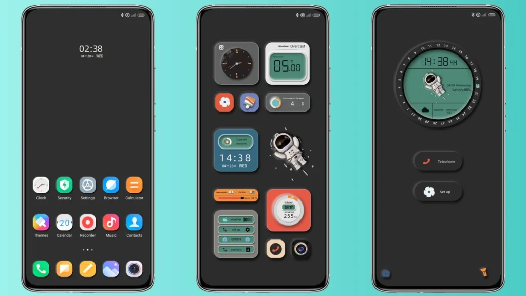 Retro perception MIUI Theme