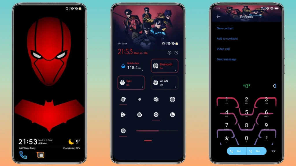 Super Heroe IZ V13 MIUI Theme