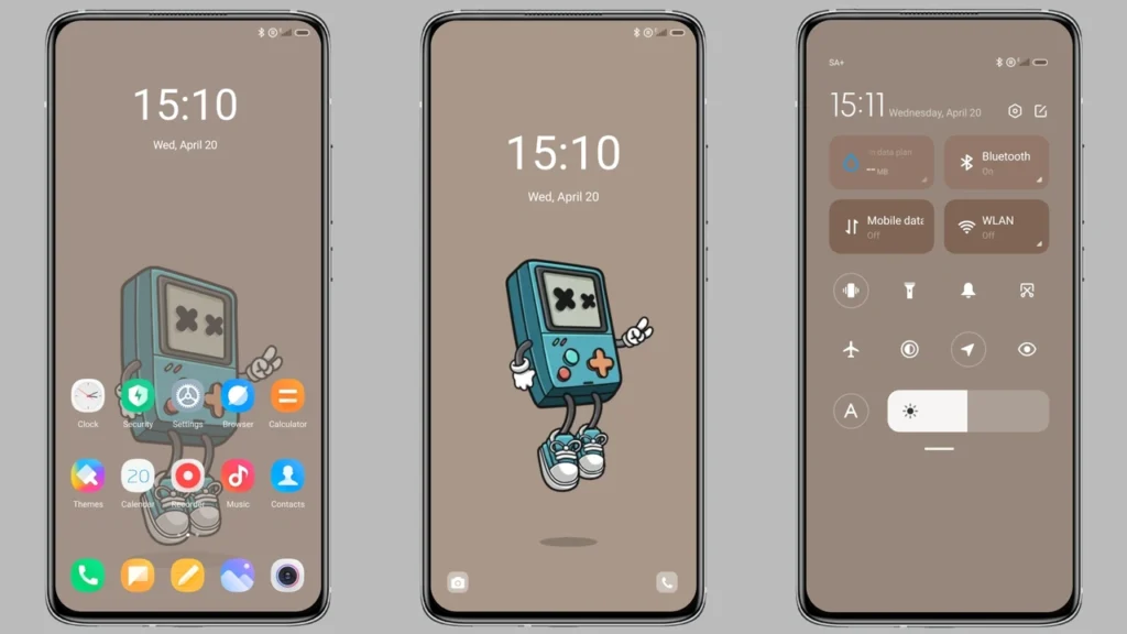 Trend game console MIUI Theme