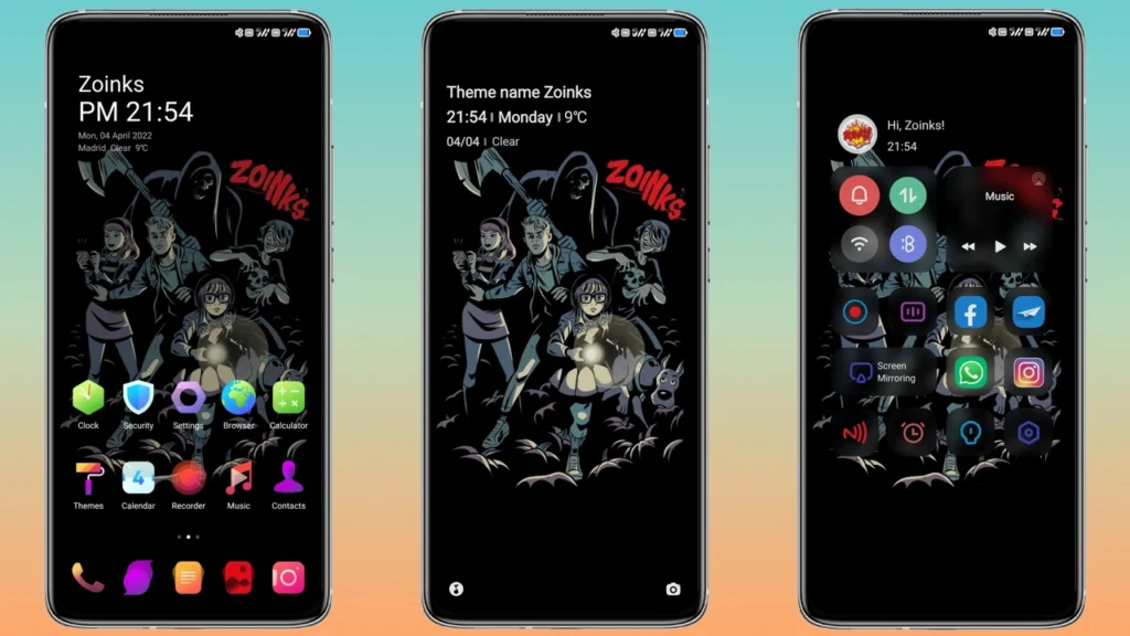 Zoinks V13 MIUI Theme