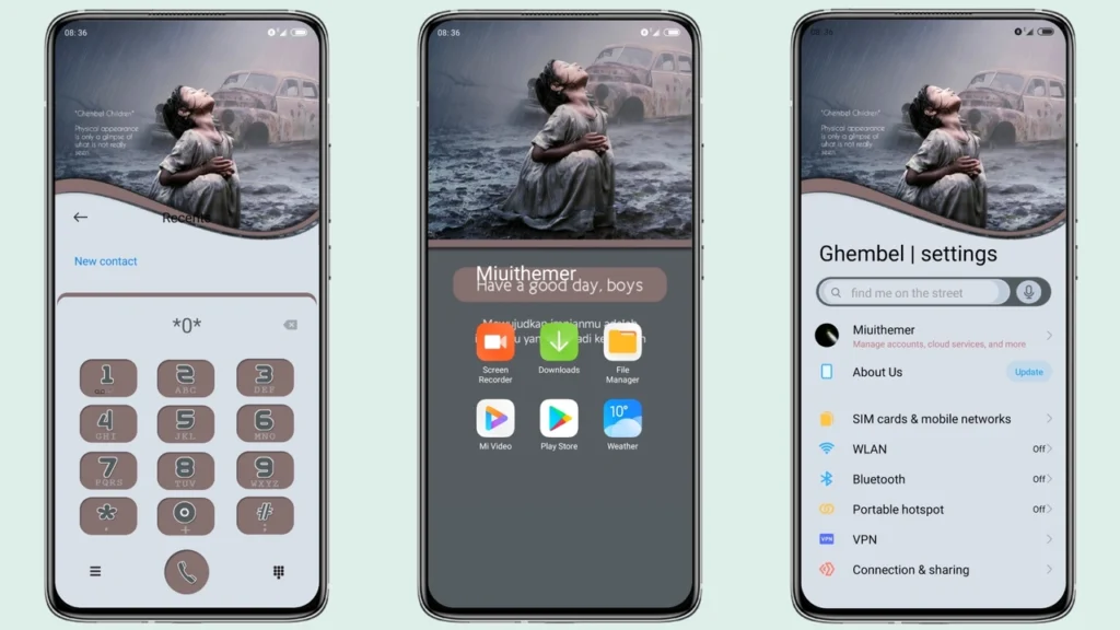 ghembel children MIUI Theme