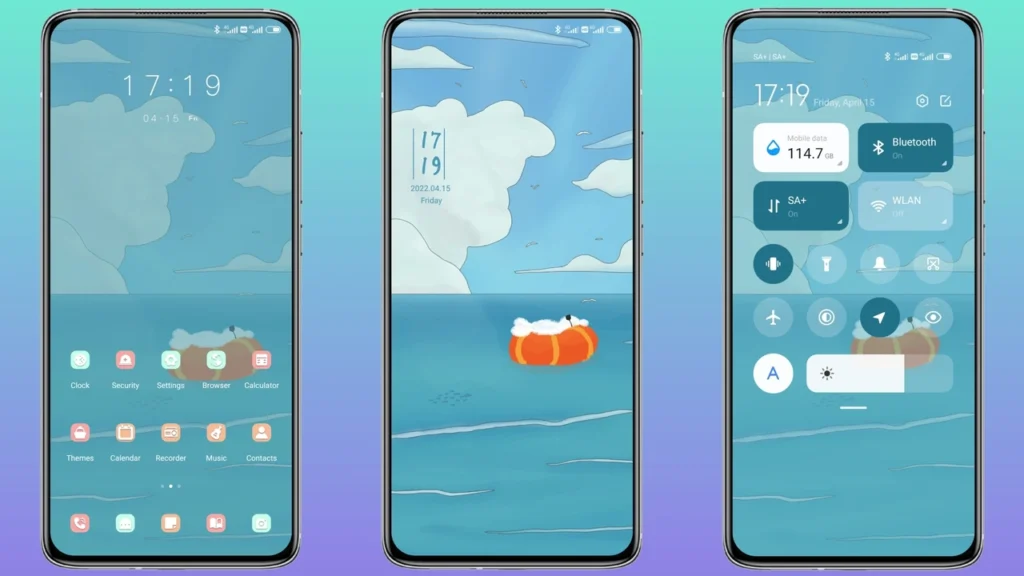 leisurely MIUI Theme