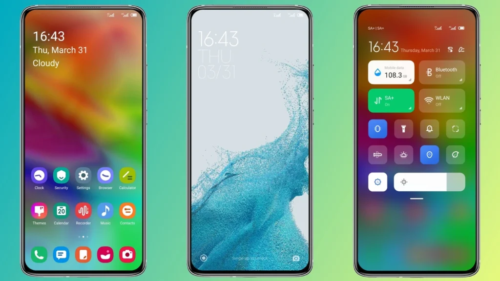 one ui 2 MIUI Theme