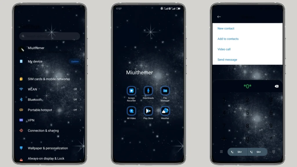 unknown galaxy Theme