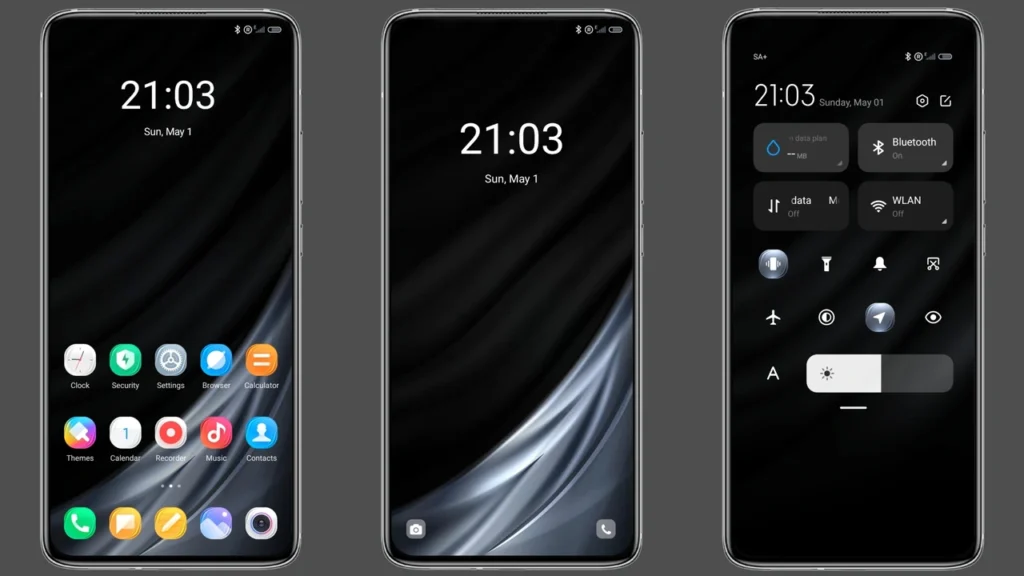 Advanced surface MIUI Theme