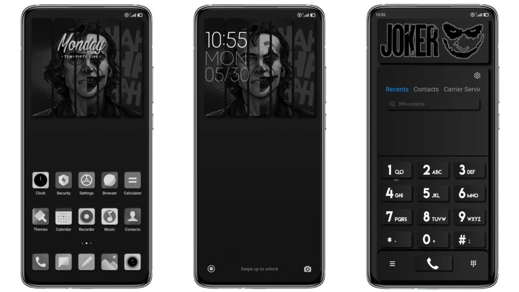 Dark Joker MIUI Theme