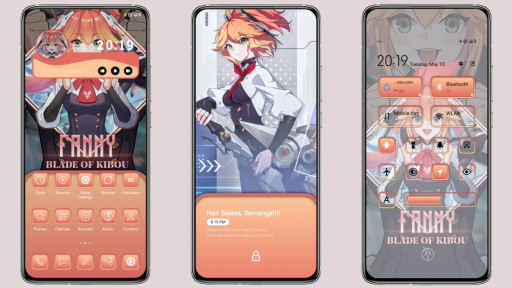 Fanny Blade Light MIUI Theme