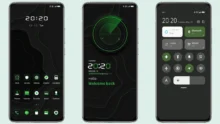 Green Code Radar MIUI Theme