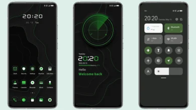 Green Code Radar MIUI Theme