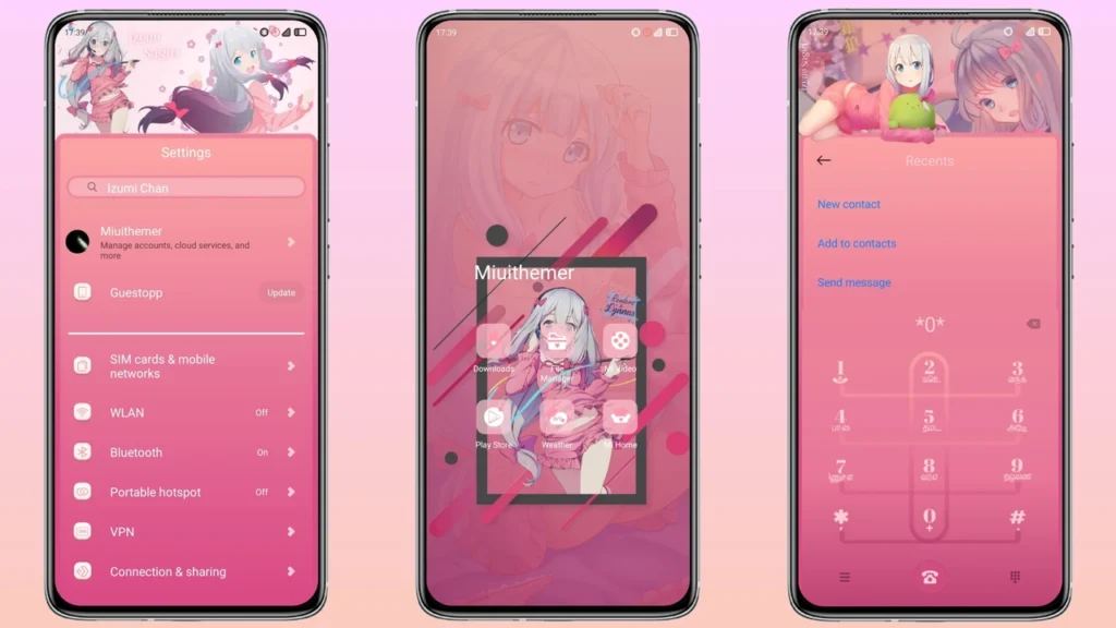 IZUMI V 12.5 MIUI Theme