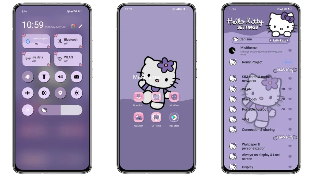 KittyOS v13 MIUI Theme