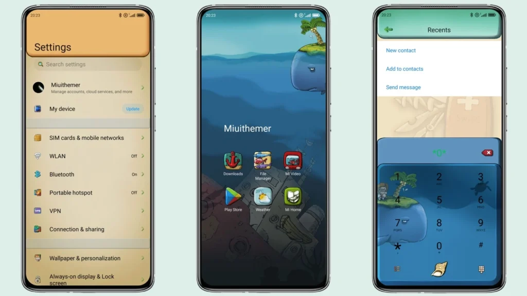 Lonely Whale MIUI Theme