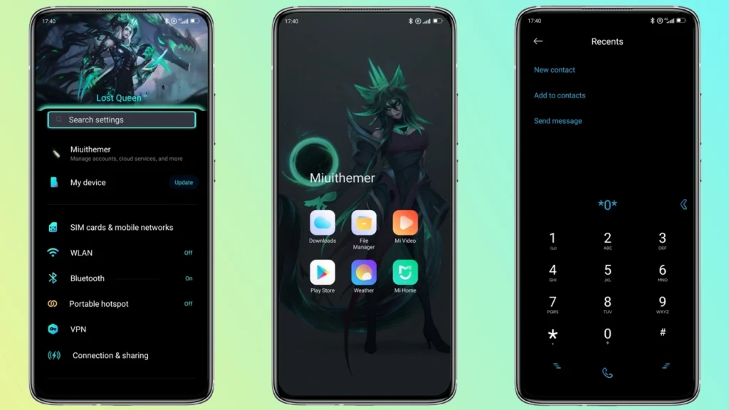 Lost Queen MIUI Theme