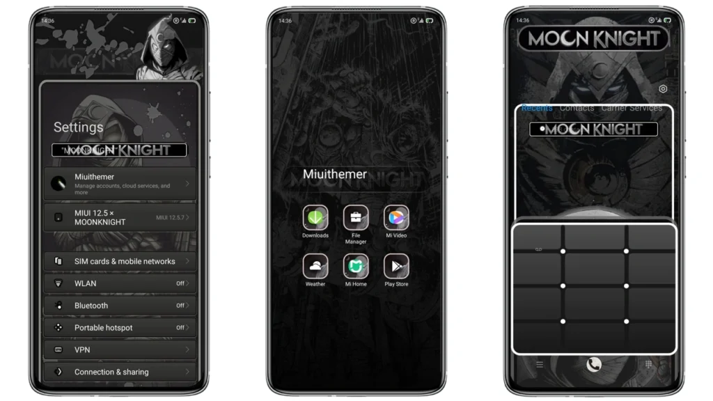 MOONKNIGHT V12.5 MIUI Theme