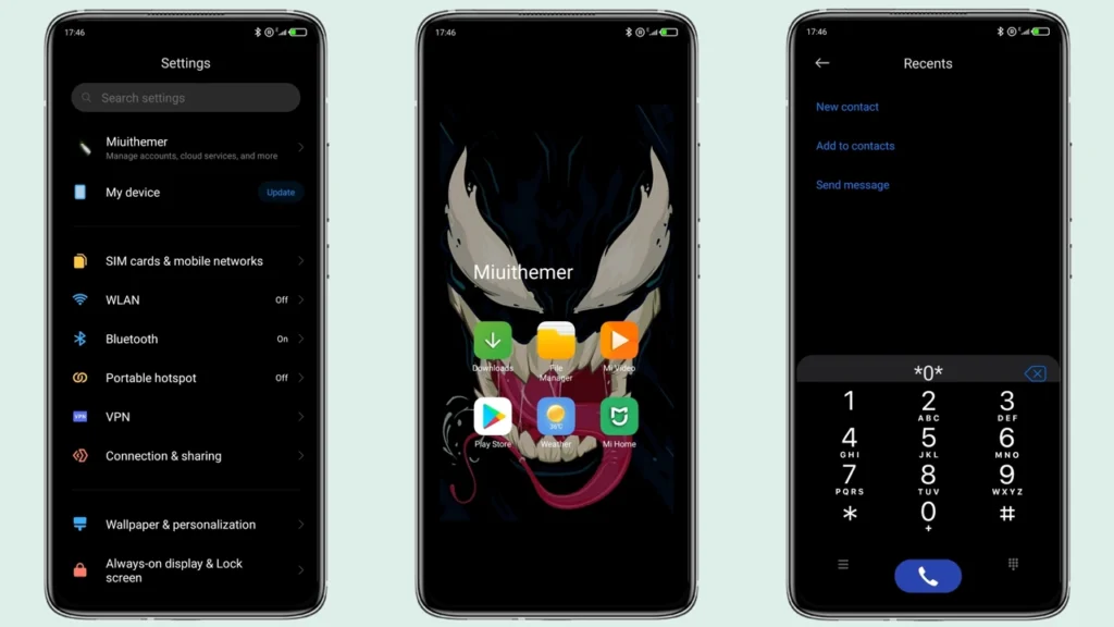 Oscuro V13 MIUI Theme