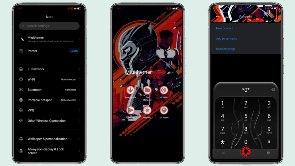 PANTER-IZ V13 MIUI Theme