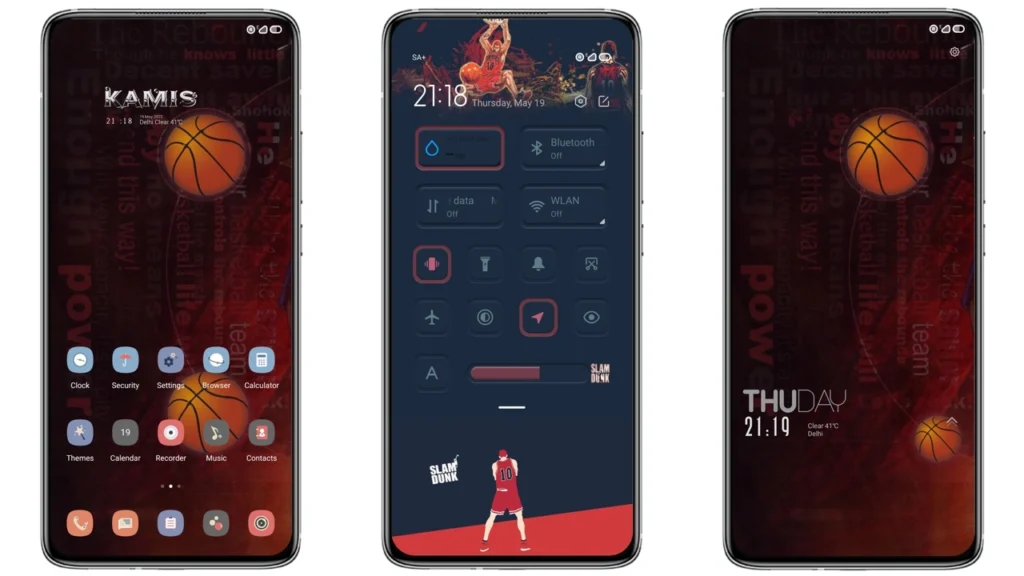 SLAMDUNK V12.5 MIUI Theme