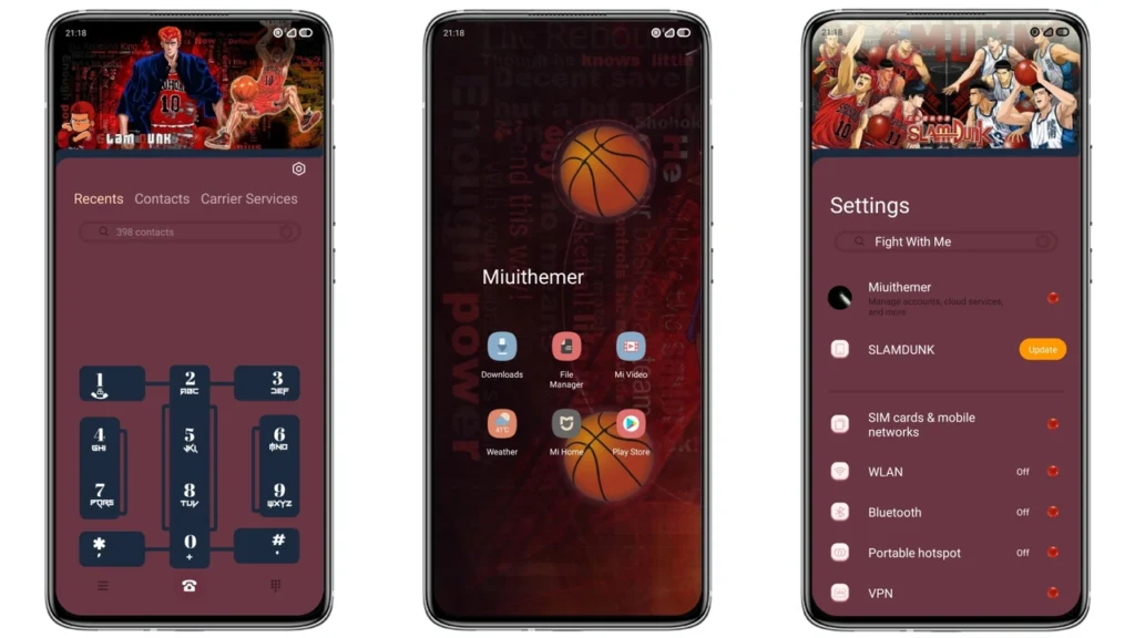 SLAMDUNK V12.5 MIUI Theme