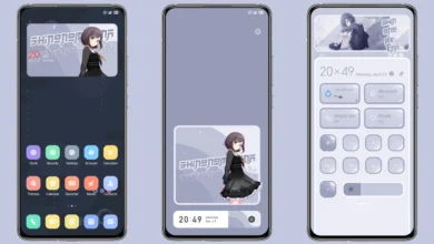 Shinonome Ena MIUI Theme