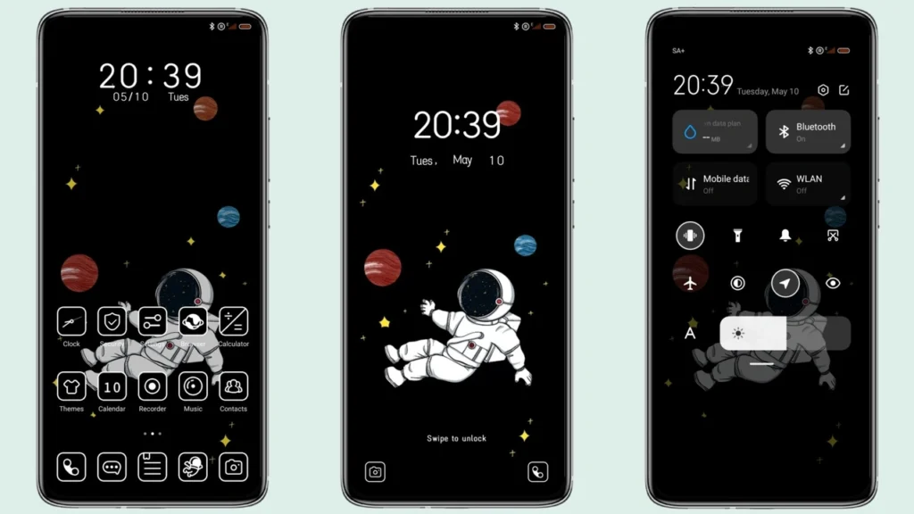 Space Odyssey MIUI Theme