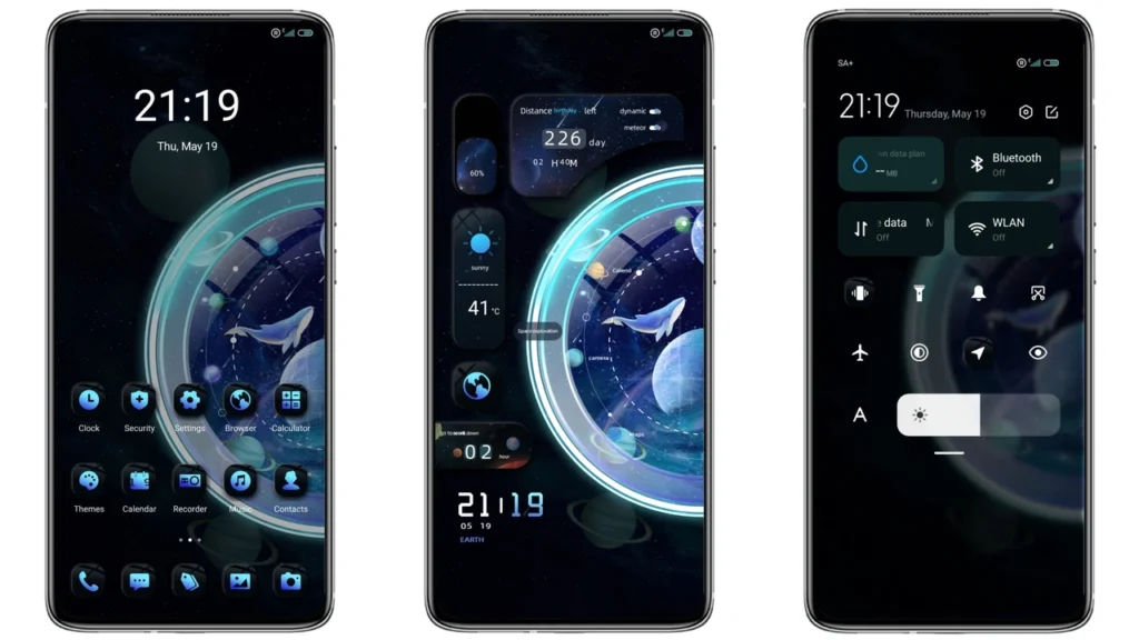 Space phantom Pro MIUI Theme