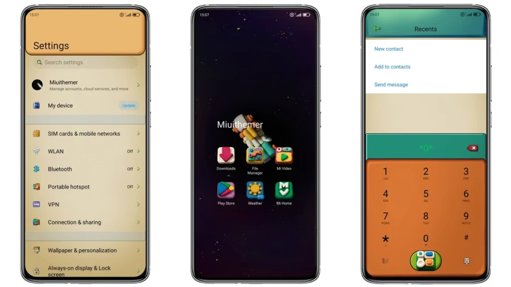 SpaceMan Clay MIUI Theme