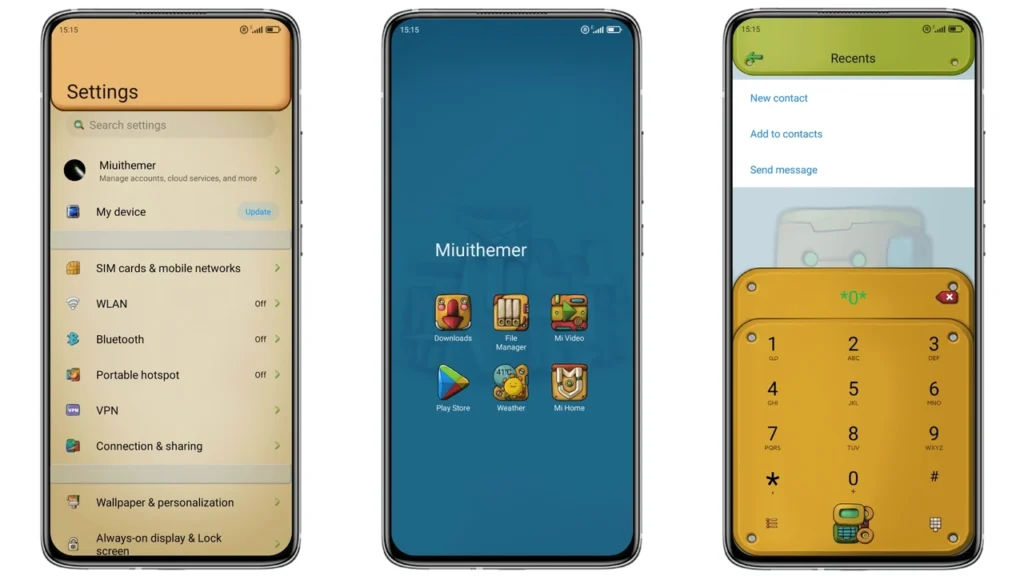 Yellow Bettle MIUI Theme