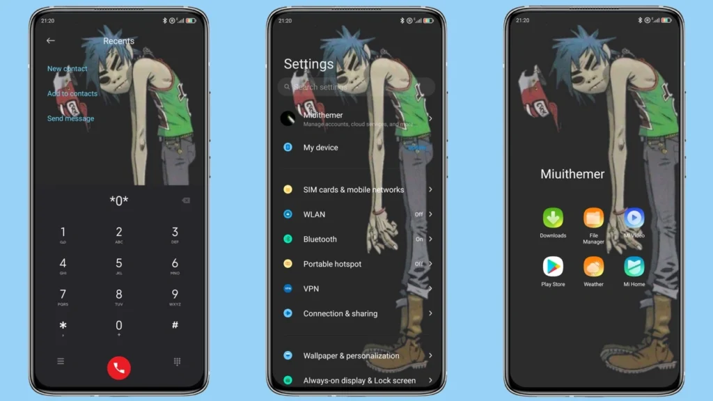 Zombie mod v12 MIUI Theme