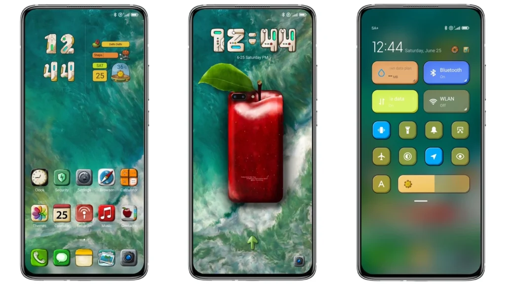 Apple RED MIUI Theme