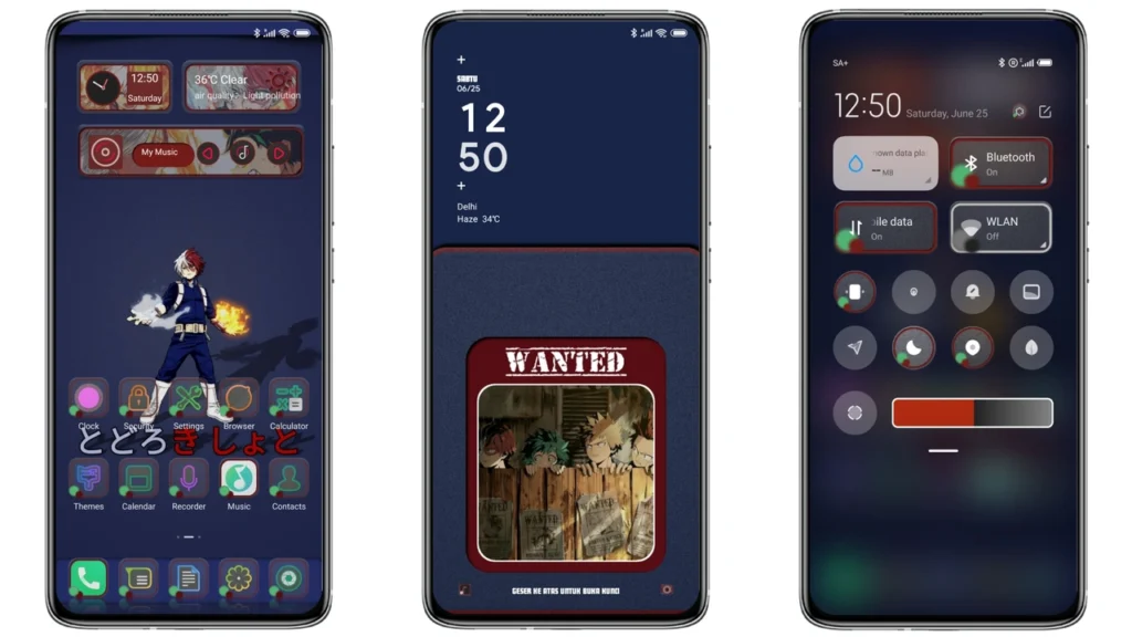 Boku No Hero v12 MIUI Theme