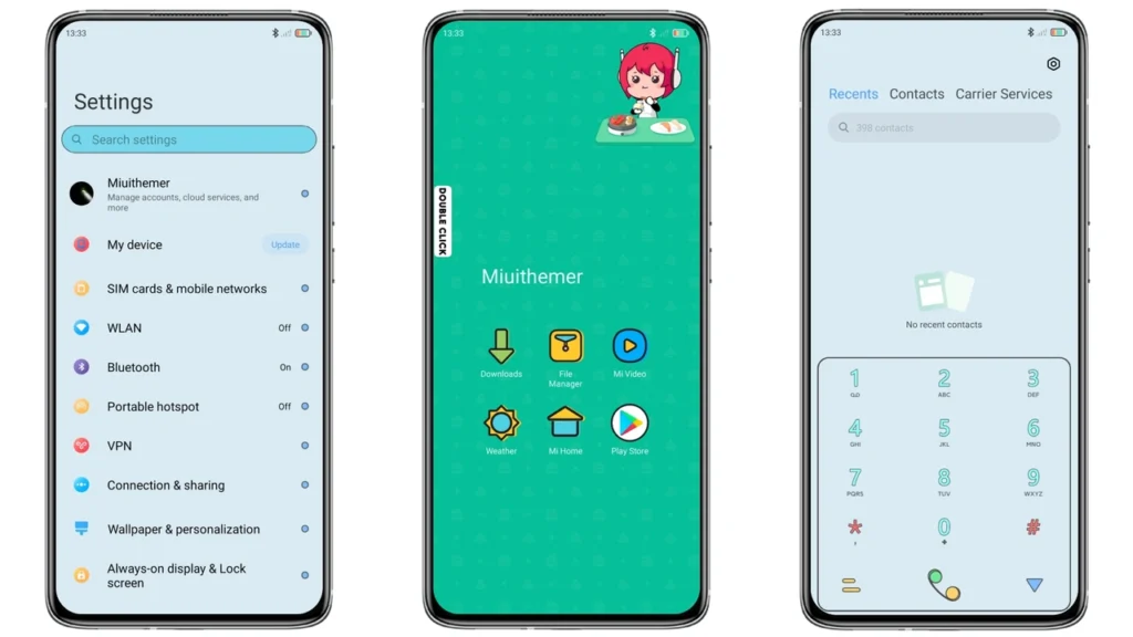 Cartoon mod 2.0 MIUI Theme