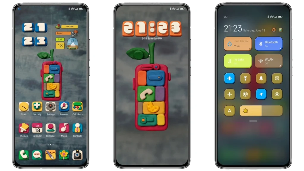 Clay Apple MIUI Theme