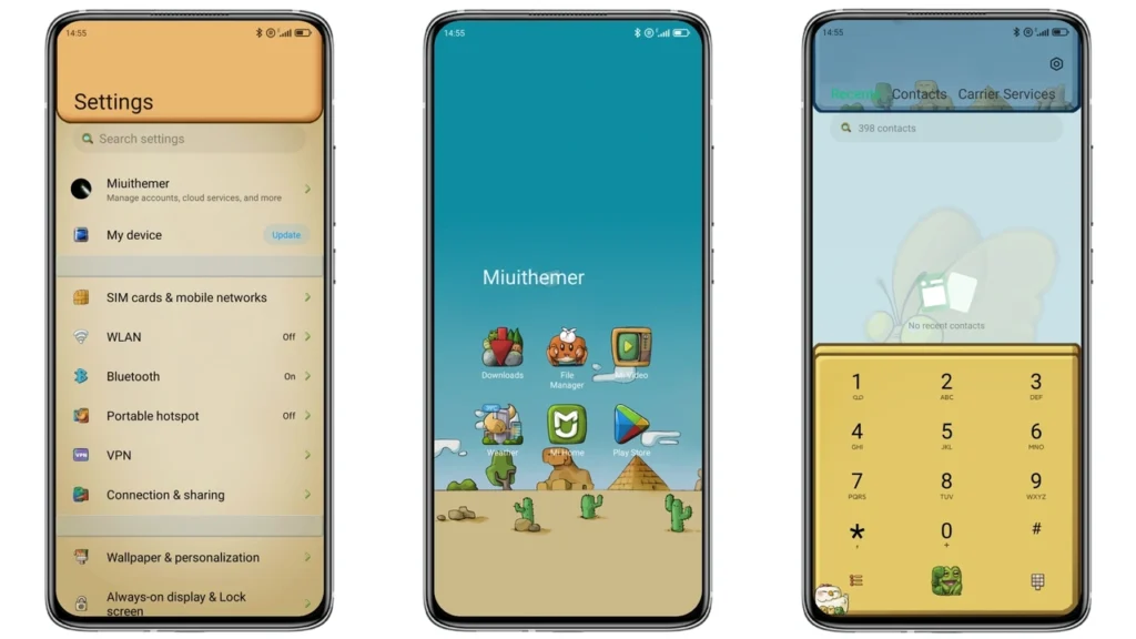 Dreaming Frog MIUI Theme