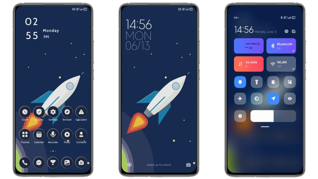 Earth Rocket MIUI Theme