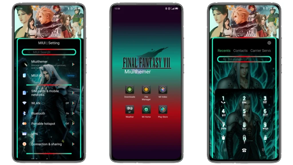 FINFANXV V12.5 MIUI Theme