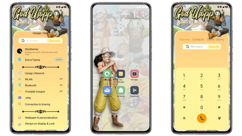 God Usopp MIUI Theme