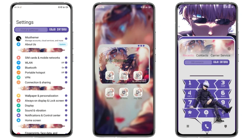 Gojo Satoru MIUI Theme
