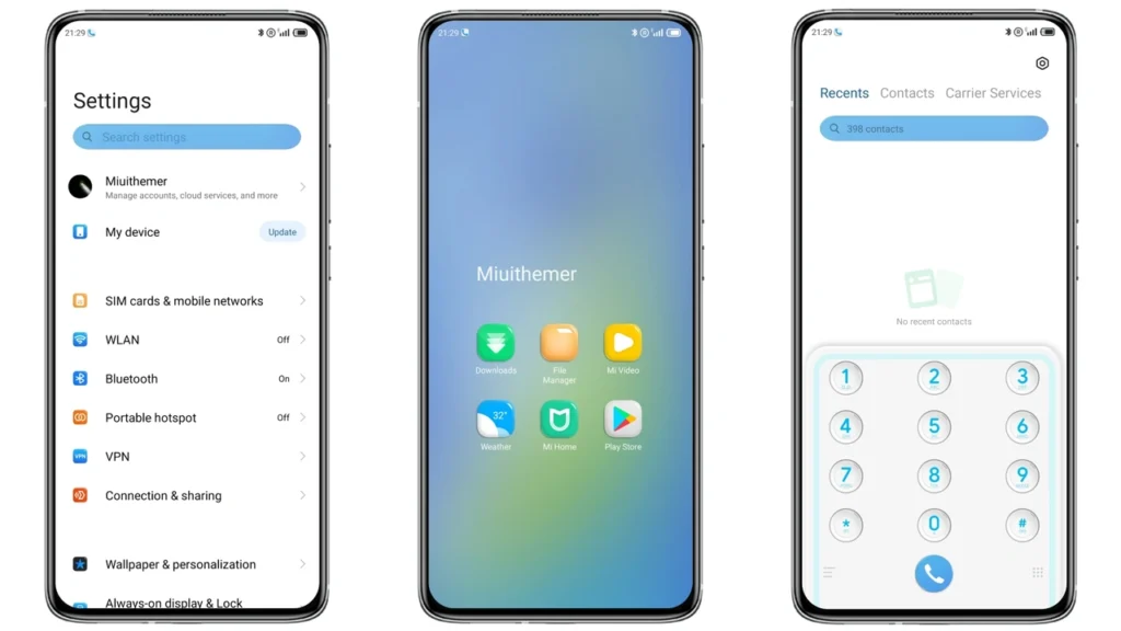 Kalam v13 MIUI Theme