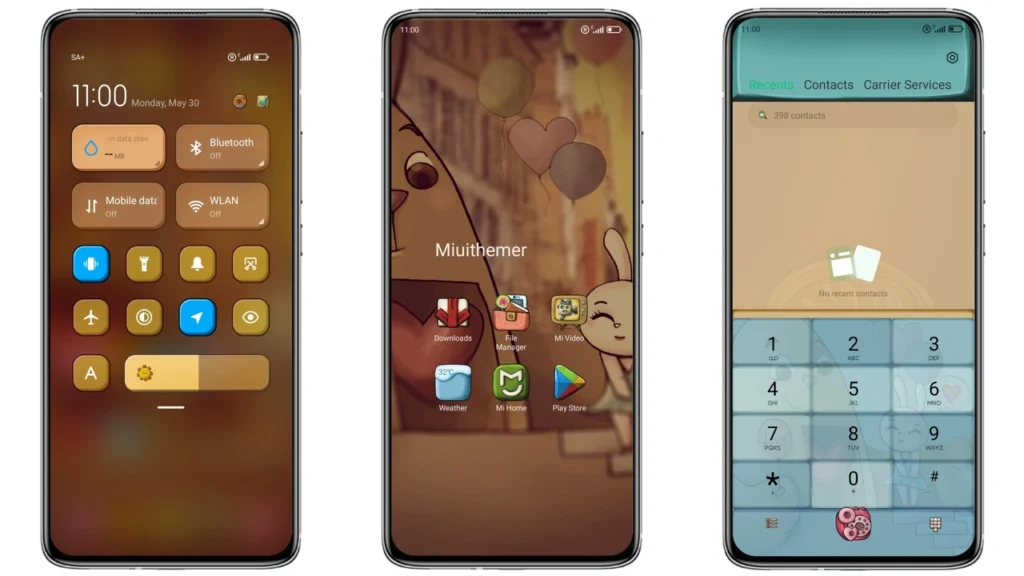 Love Ballon MIUI Theme