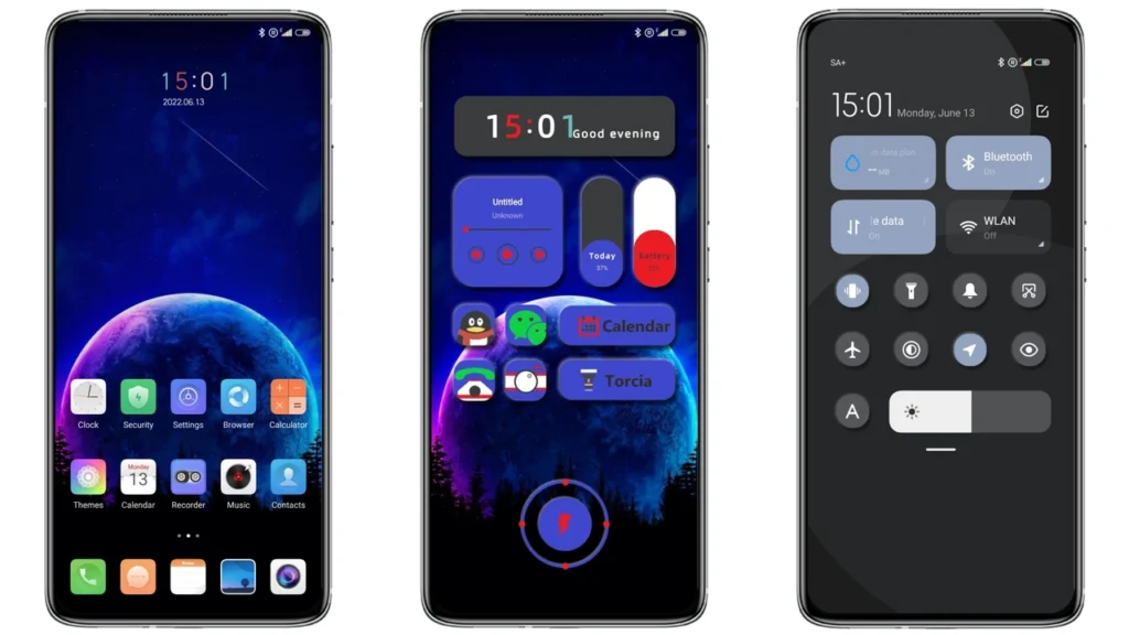 Luna Minimal mod 2 MIUI Theme