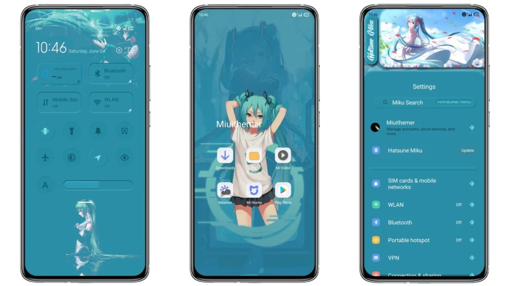 MIKU V12.5 MIUI Theme