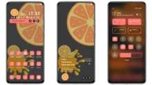 Orange UI Dark Theme